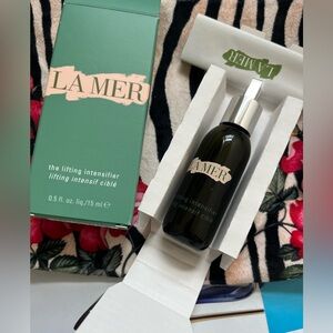 NWT La Mer The Lifting Intensifier 15ml new + cosmetic bag (full size)